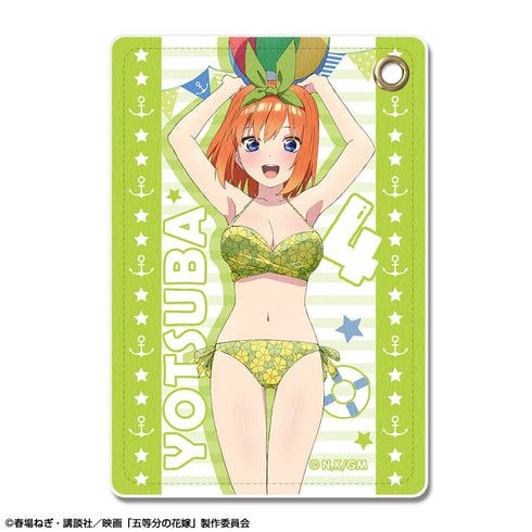 『映画 五等分の花嫁』レザーパスケース 水着Ver. 04 中野四葉